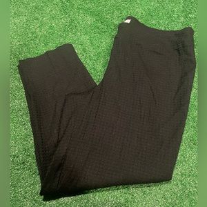 Lila Rose Black Dressy Capri Pant Plus, Women’s 18 W